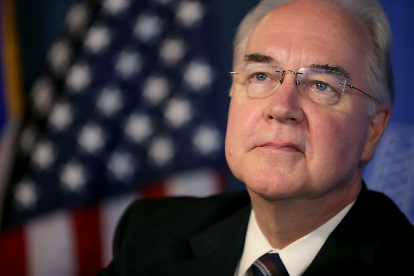 HHS Secretary Tom Price Holds News Conference On Influenza Prevention