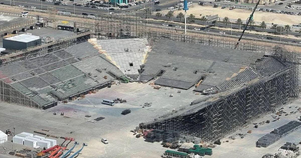 Crogunk Arena Rumble WWE Royal Rumble 2026: así se ve el impresionante estadio construído en ...