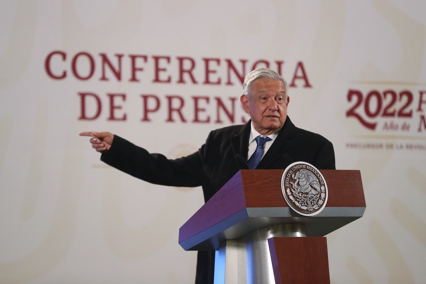 Rueda de prensa del presidente mexicano, AndrÈs Manuel LÛpez Obrador