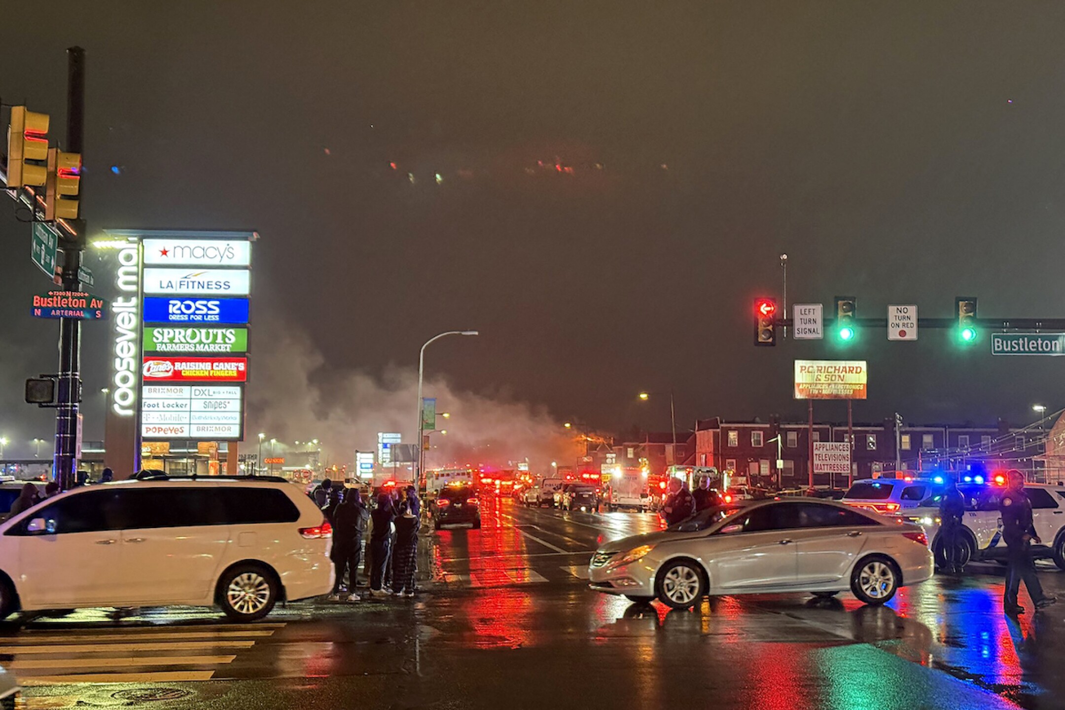 Accidente aéreo en Filadelfia