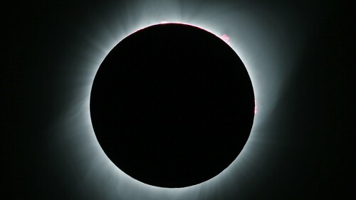 Solar Eclipse Visible Across Swath Of U.S.