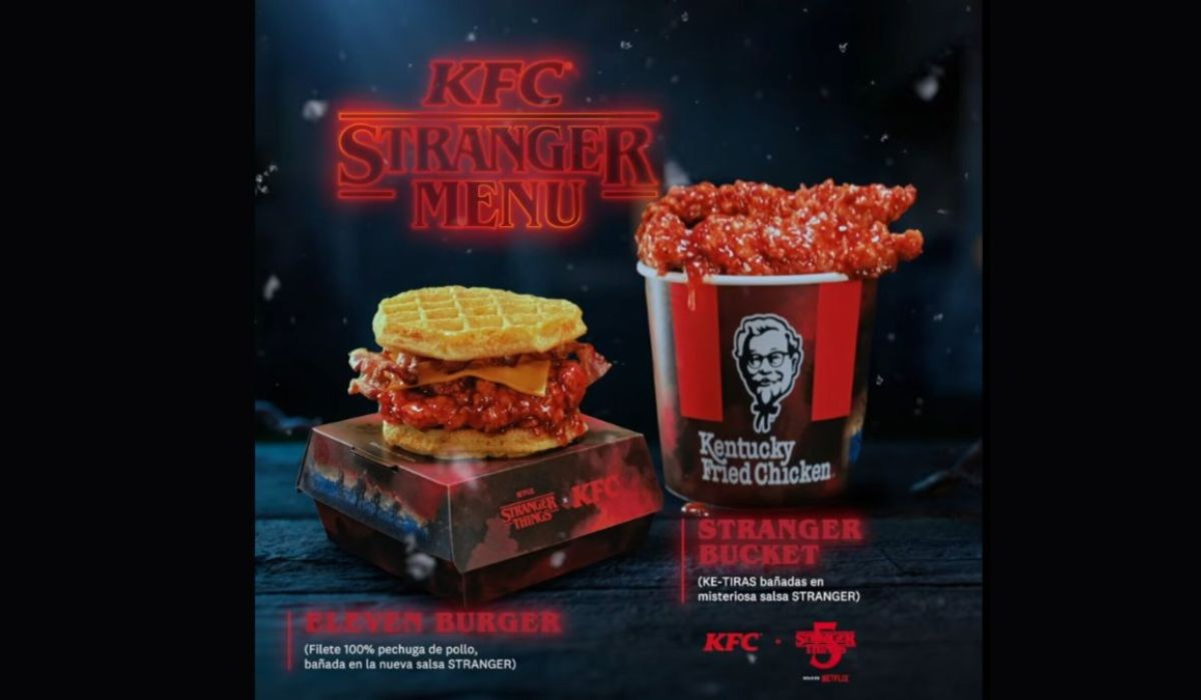 Stranger Balwyn Menu Stranger Things 2025: KFC lanza menú temático; precios, lugares y cómo ...