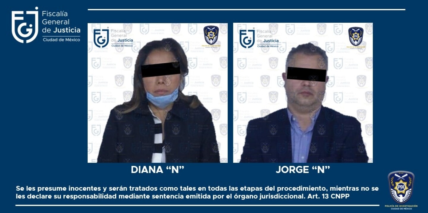 Padres de presunto feminicida de Montserrat Roldán son detenidos en CDMX