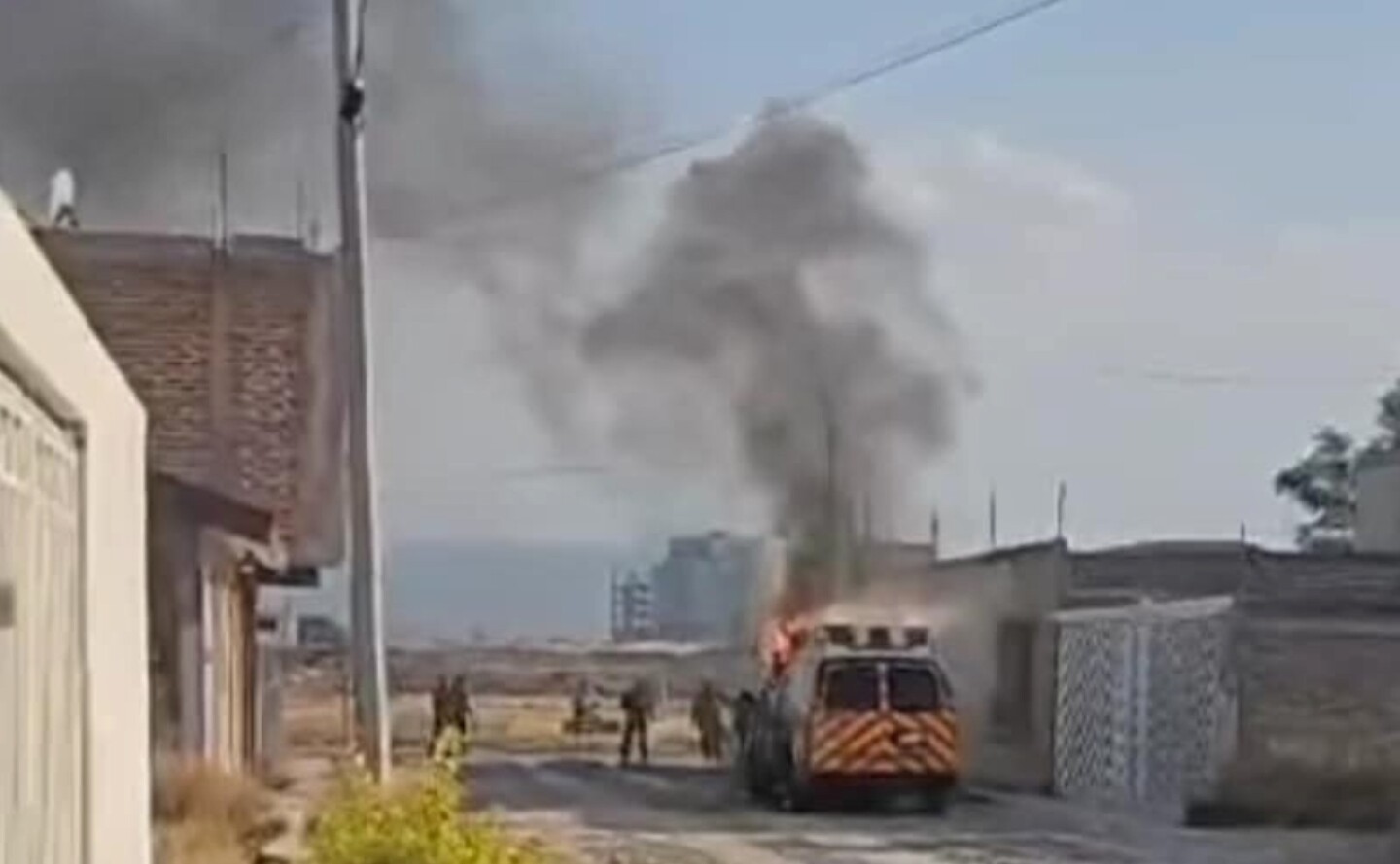 balacera-celaya-ambulancias-paramédicos