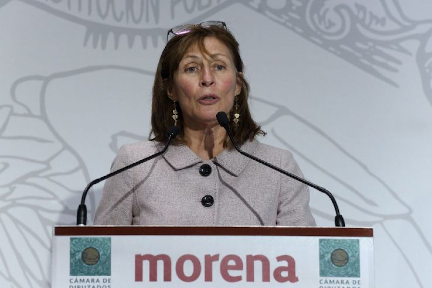 Tatiana Clouthier, diputada de Morena, ofreció conferencia de prensa para informar sobre su reciente designación para asumir el cargo como secretaria de Economía.