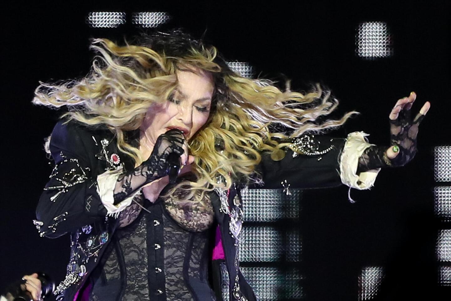 Concierto de Madonna en la playa de Copacabana, en Río de Janeiro