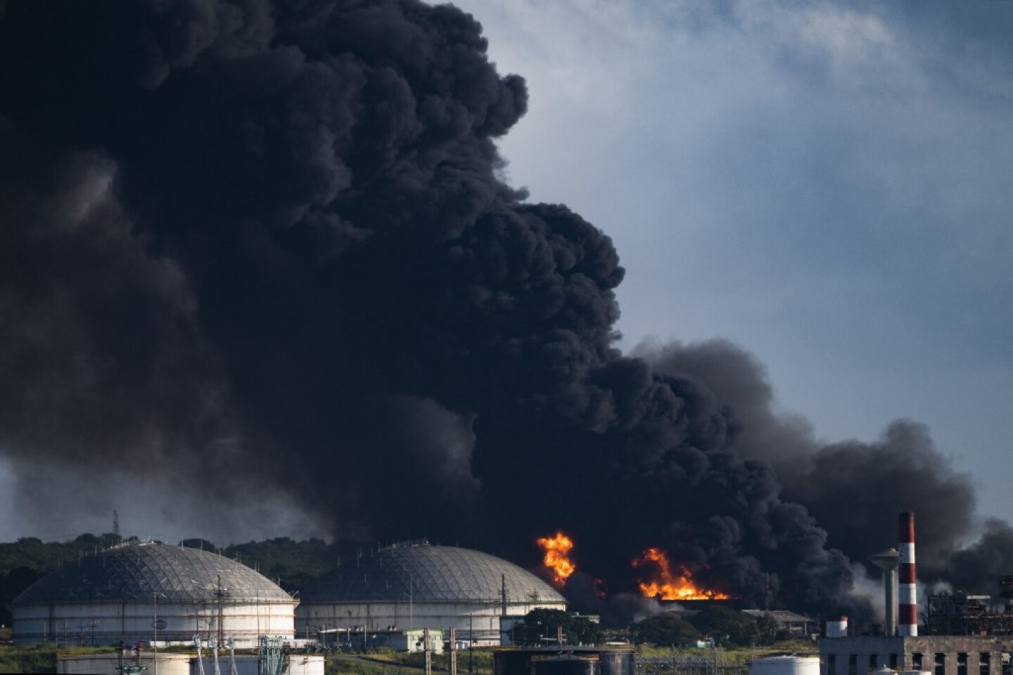 CUBA-FIRE-OIL DEPOT