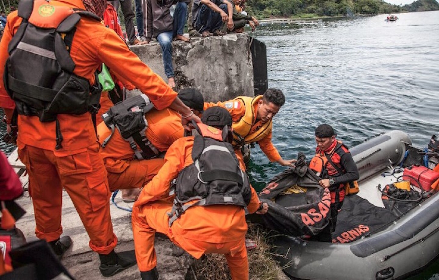 INDONESIA-ACCIDENT-BOAT