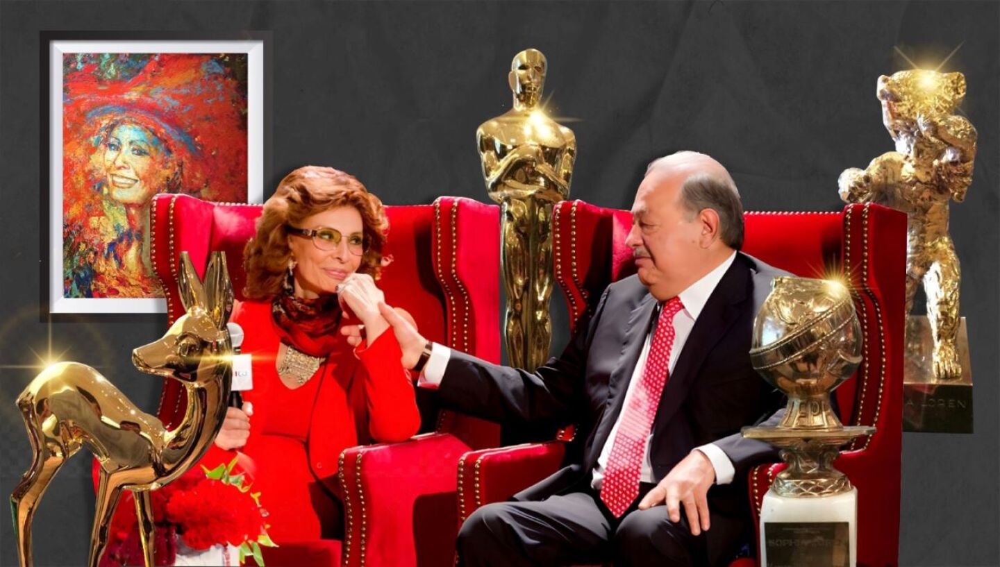 carlos-slim-sophia-loren