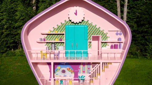 Abre en EU la casa de la muñeca Polly Pocket para huéspedes reales de Airbnb