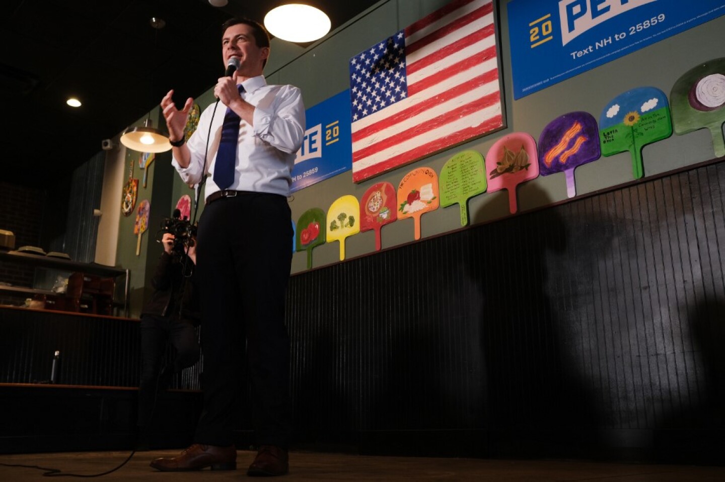 Presidential Candidate Pete Buttigieg Begins Bus Tour Across NH Ahead Of Primary