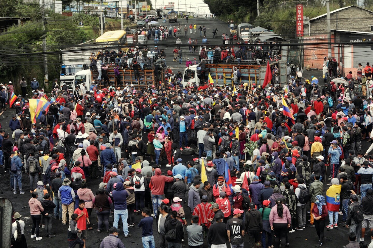 ECUADOR-INDIGENOUS-GOVERNMENT-MARCH