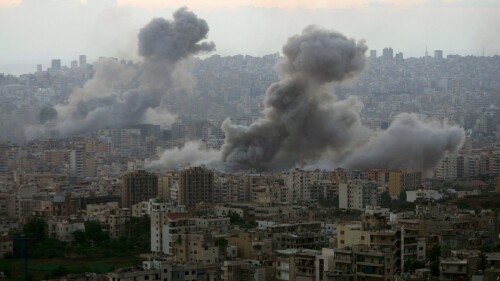 Israel confirma haber bombardeado Beirut contra el responsable del ataque en Majdal Shams