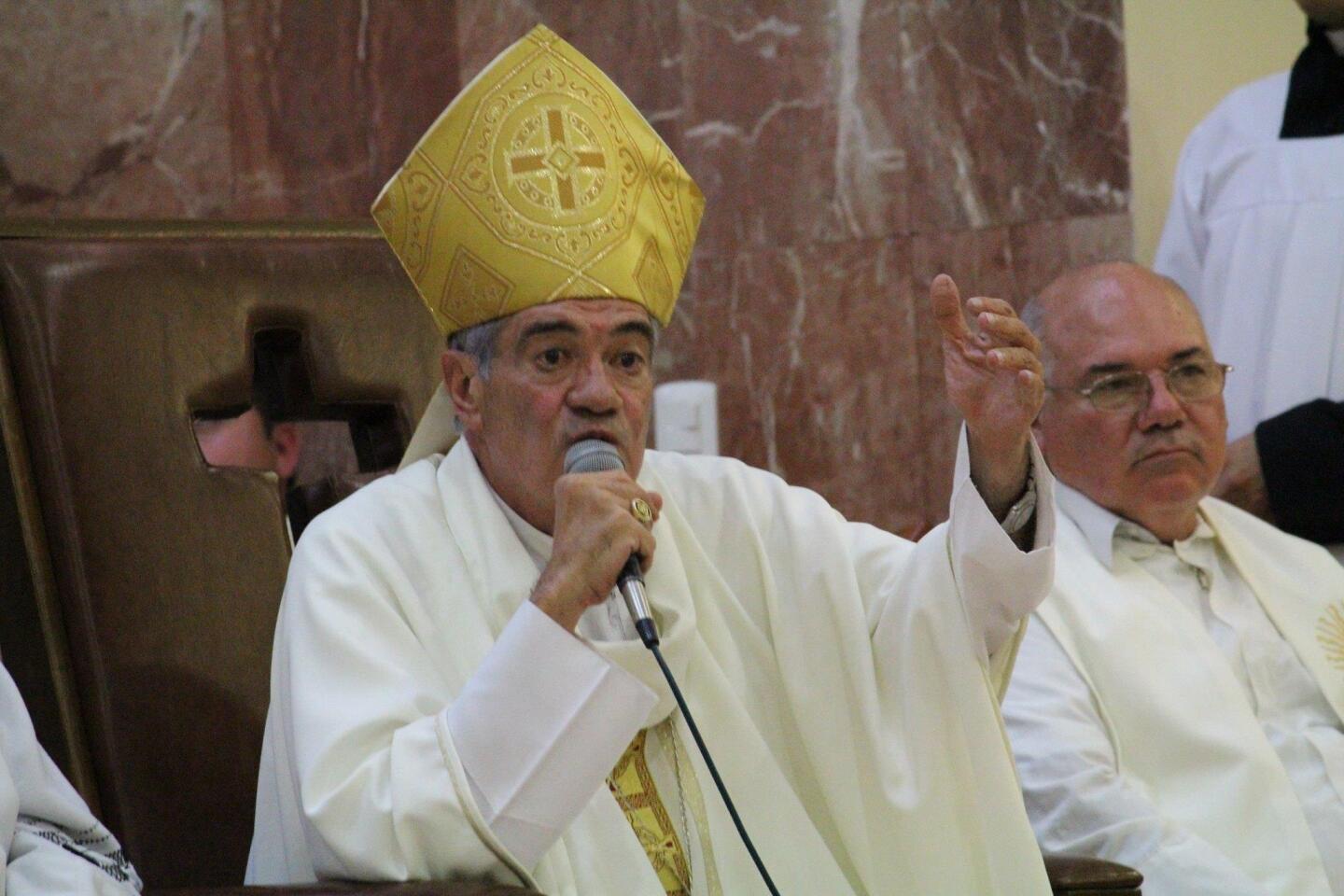 La Paz obispo Miguel Ángel Alba Díaz