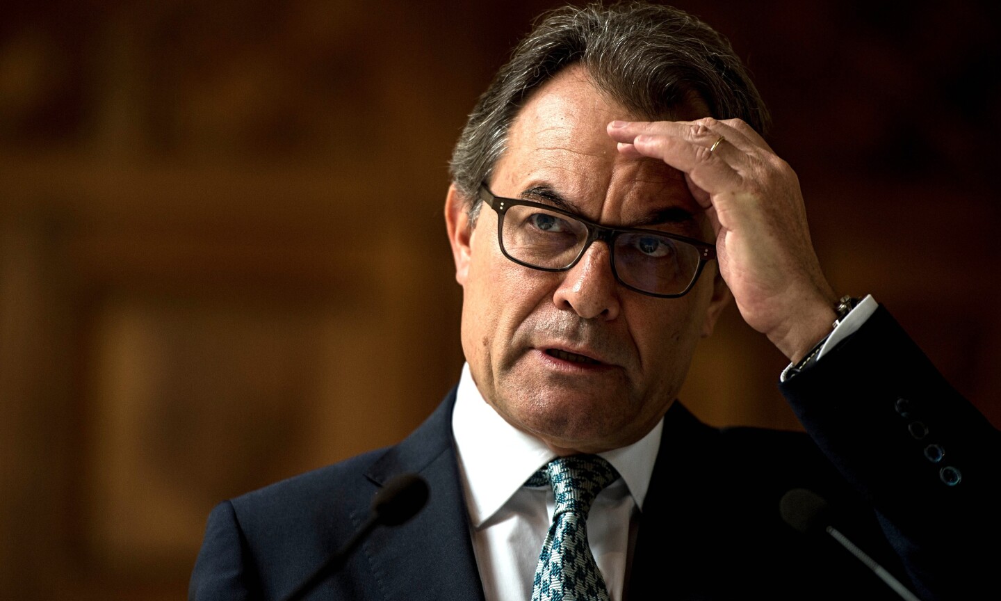 Catalan Leader Artur Mas