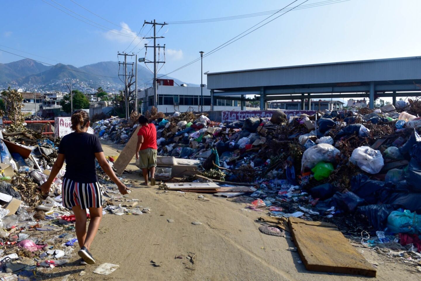 Protesta Basura Acapulco-1