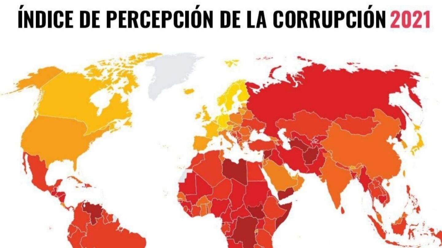 México es uno de los países con mayor percepción de corrupción