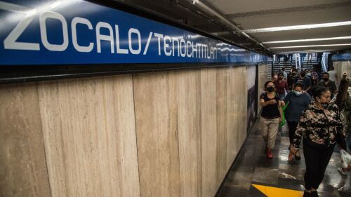 Metro Zócalo permanecerá cerrado hasta nuevo aviso