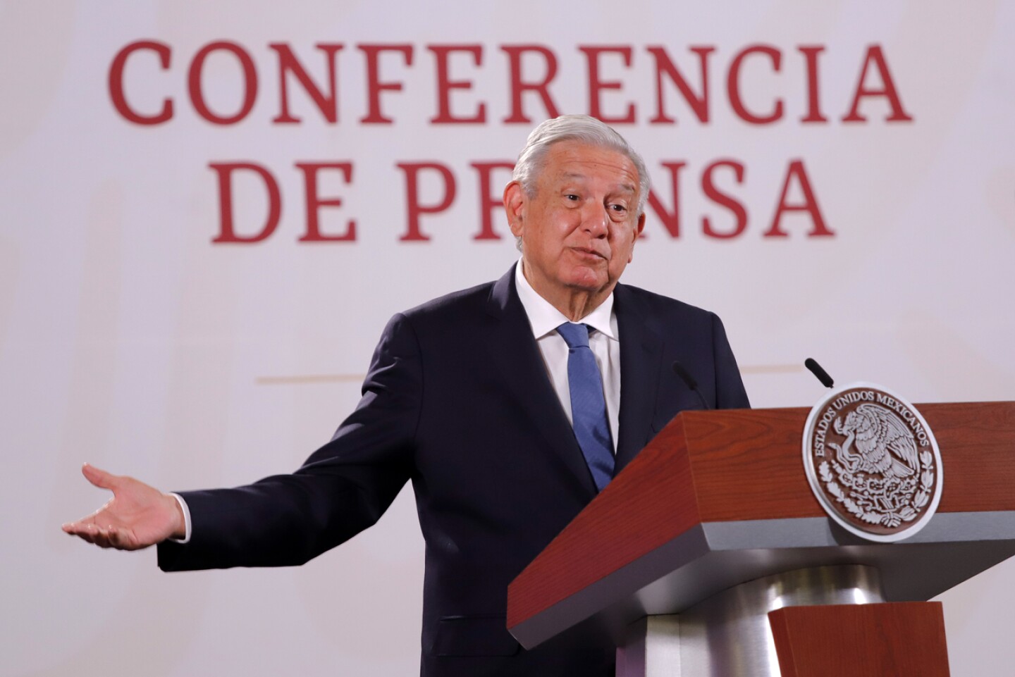 López Obrador no ha recibido "ningún reclamo" de EE.UU. por política exterior