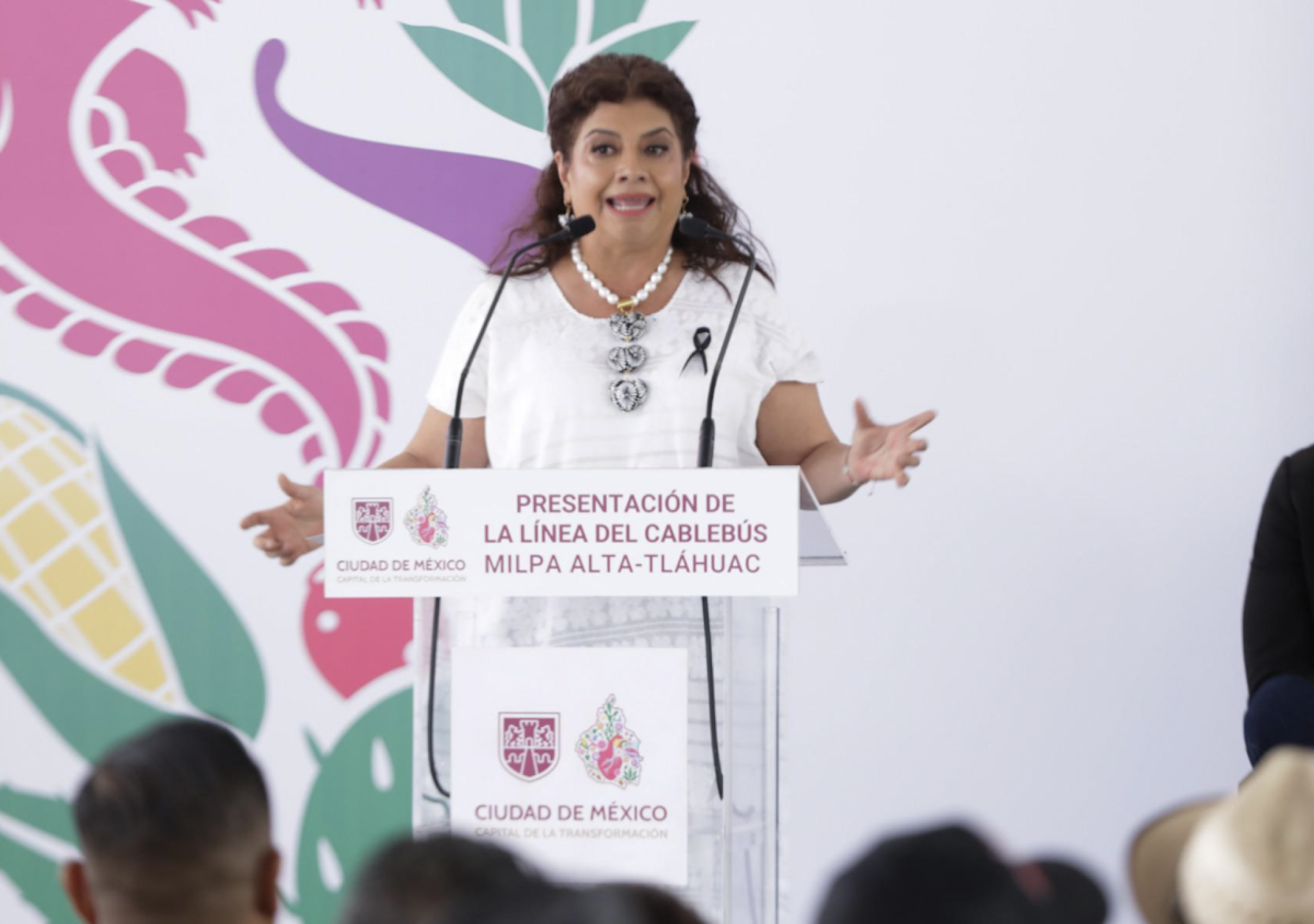 Clara Brugada presenta la Línea 6 del Cablebús