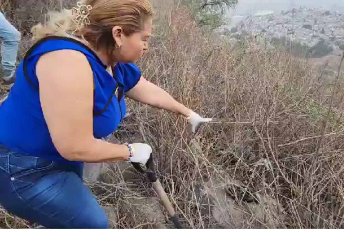 Ceci Flores restos Iztapalapa