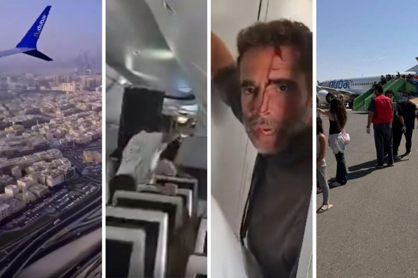 Copiloto apuñala al capitán e intenta derribar un avión con 182 personas a bordo