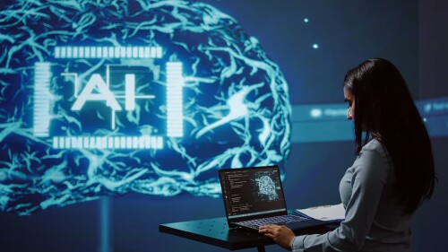 AI IA inteligeci artificial pantalla