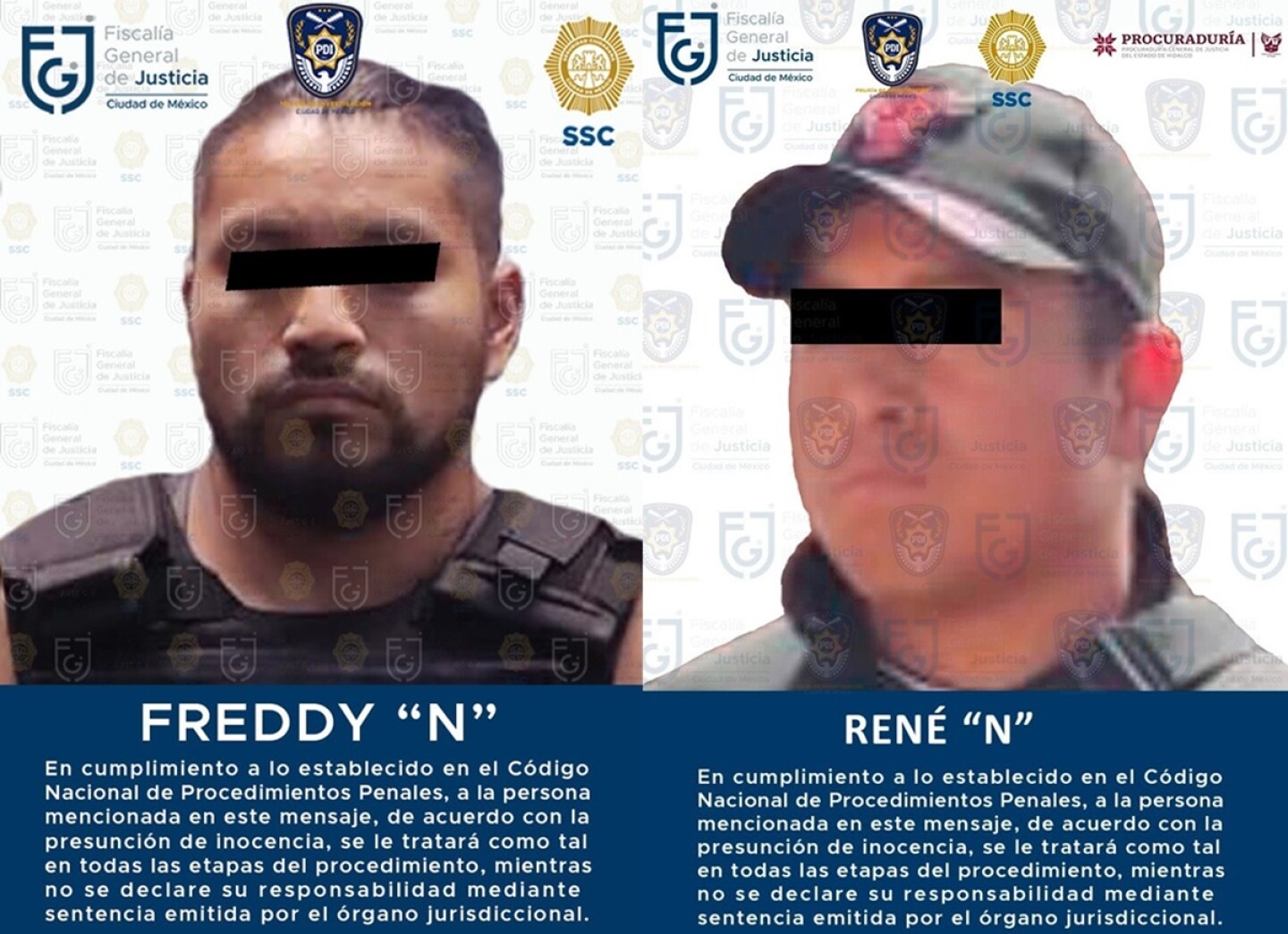 Implicados en feminicidio de Montserrat Juárez