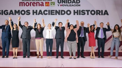 sheinbaum Hoy+presenté+el+‘equipazo’+ganador+del+2+de+junio+de+2024.+Hay+una+enorme+unidad+en+nuestro+movimiento.+Las+y+los+integrantes+del+equipo+de+campaña+para+contender+por+la+Presidencia+de+la+República+son+los+siguientes-