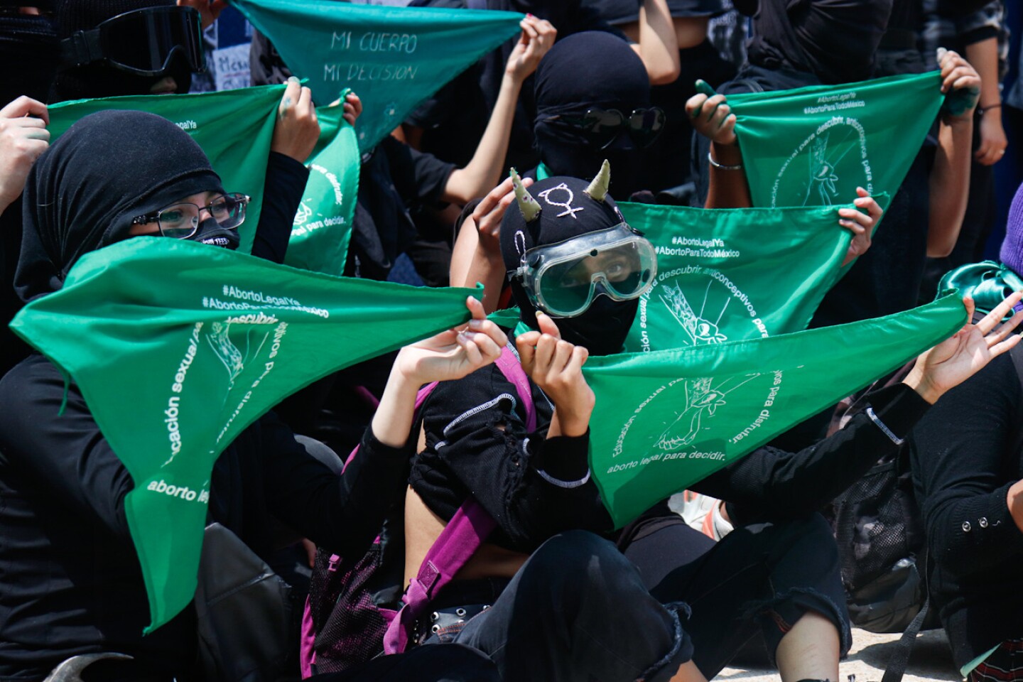Marcha por el derecho al aborto legal y gratuito