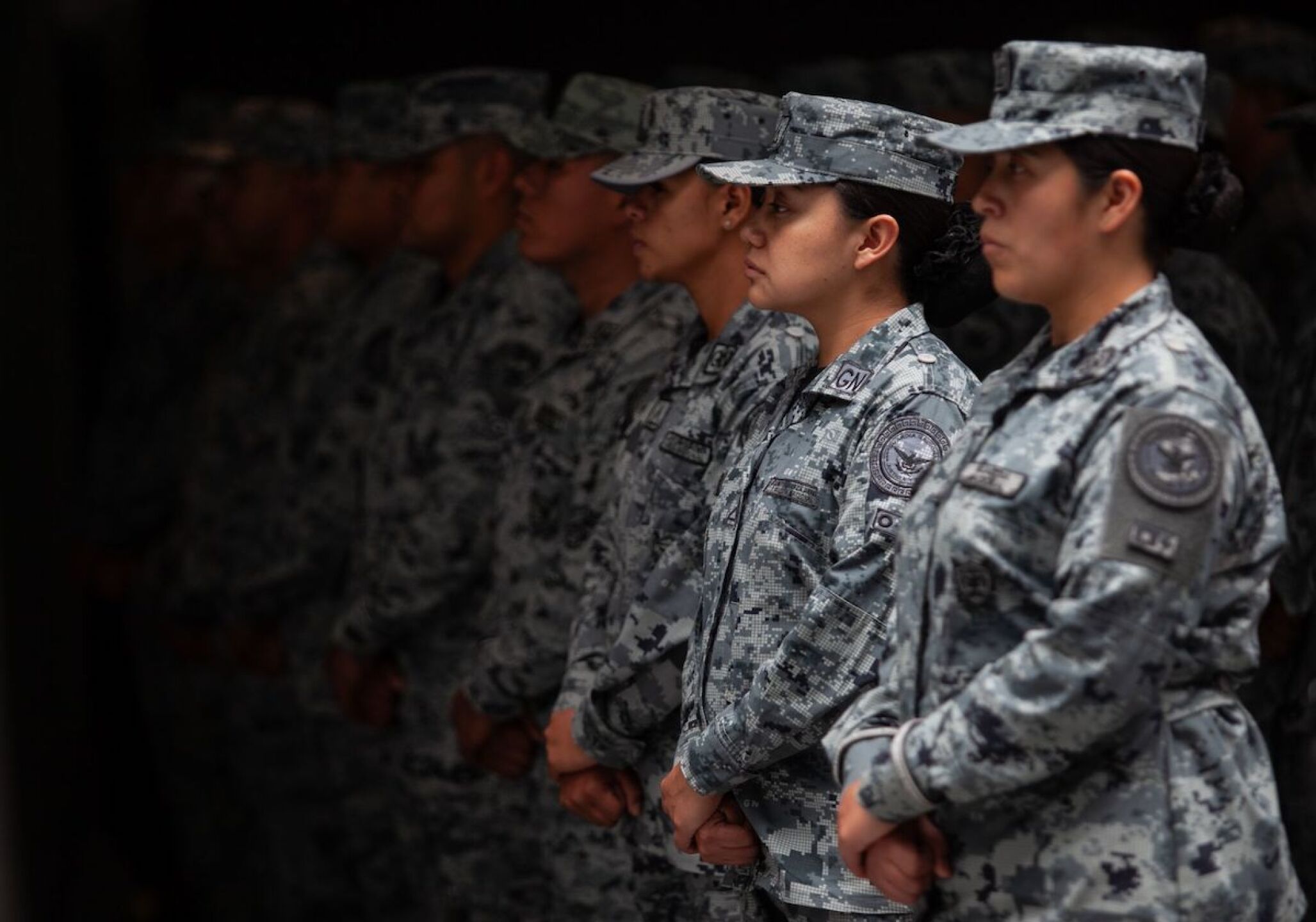 Exposición Guardia Nacional Senado