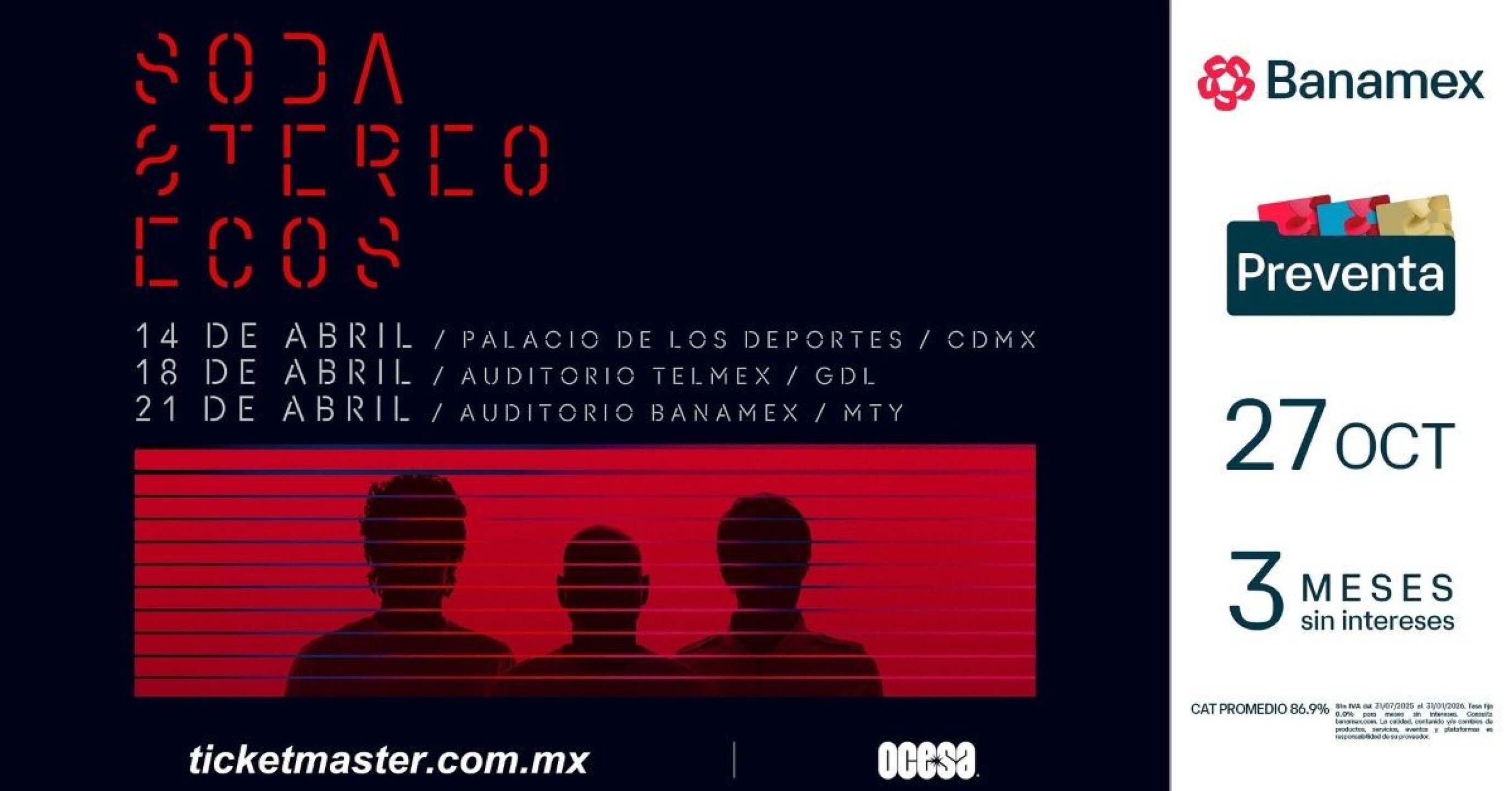 Soda Stereo regresa a México en 2026 con su gira ‘Ecos’: el legado de ...