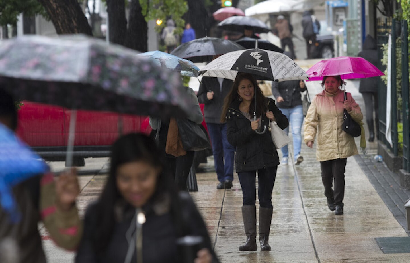 Pronóstico de lluvias en la CDMX