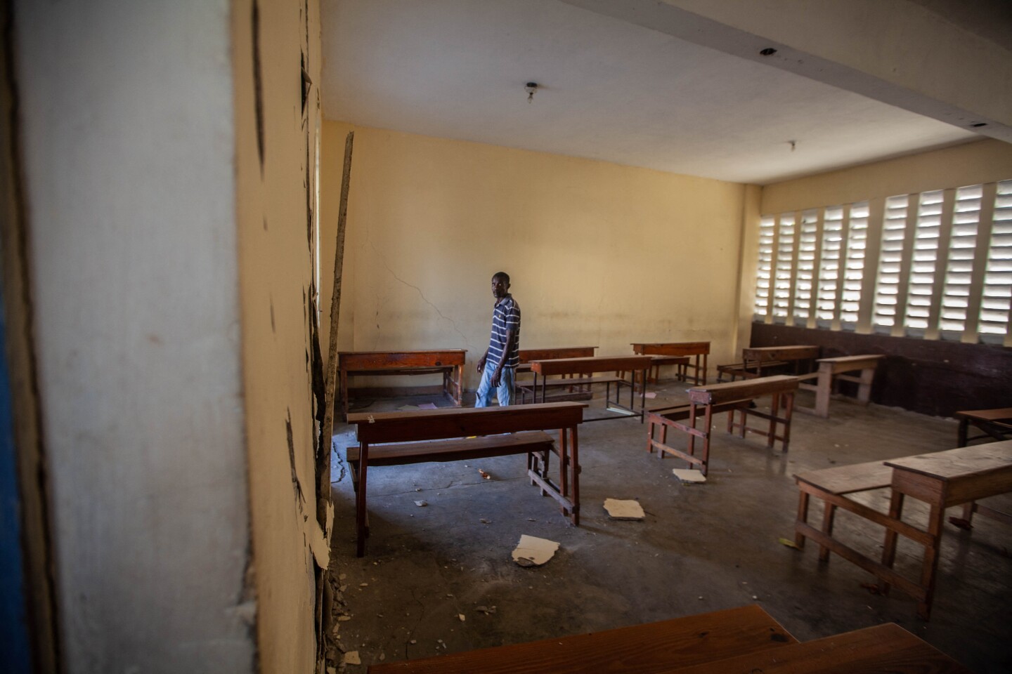 Por terremoto, se dificulta regreso a clases en Haití