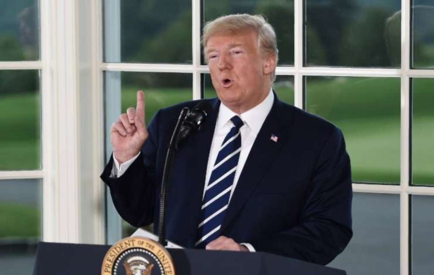 Donald Trump, presidente de EU