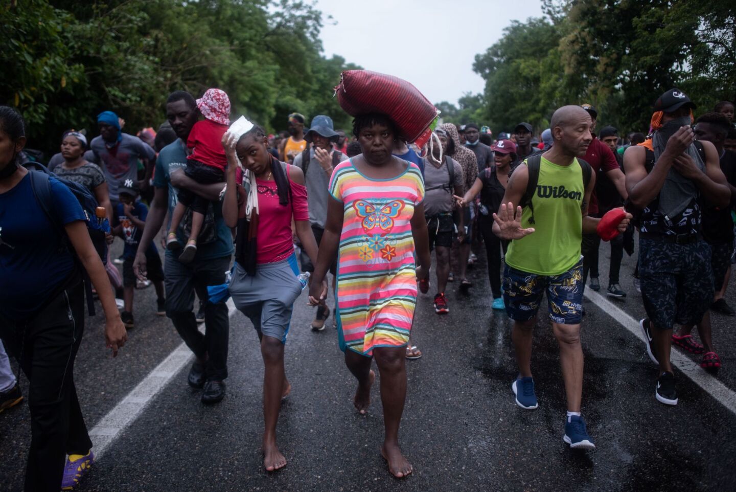 Migrantes Enfrentamiento Tapachula