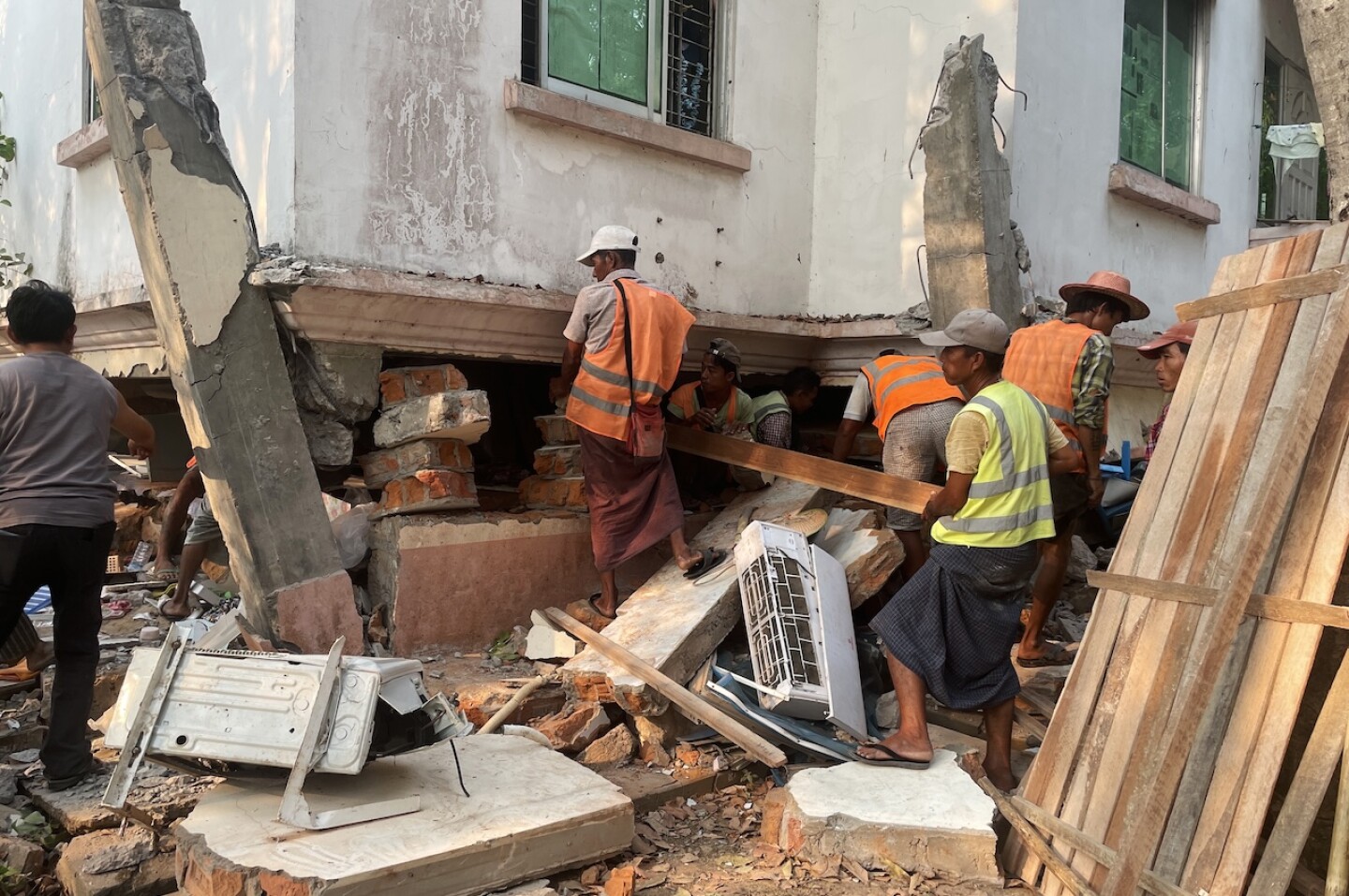 Myanmar declares state of emergency after 7.7 magnitude earthquake