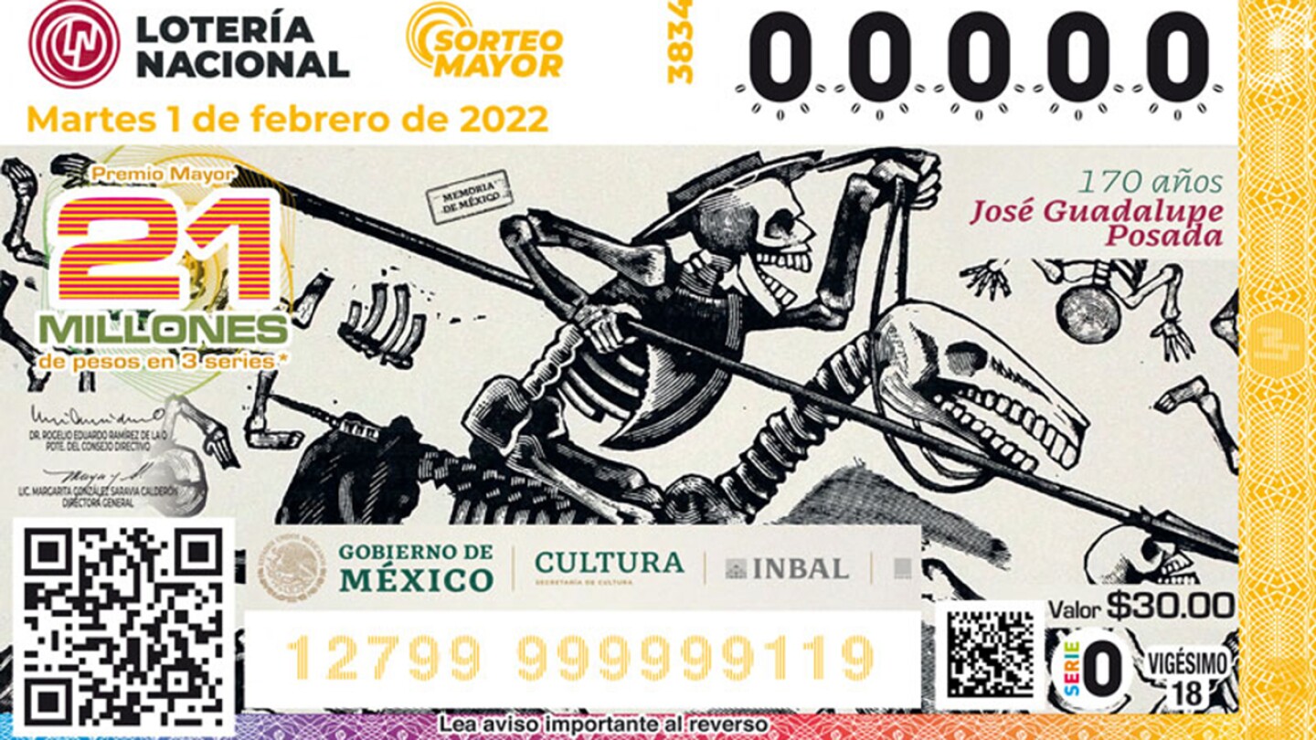 sorteo mayor 3834