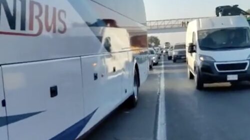 bloqueo en la méxico-pachuca hoy