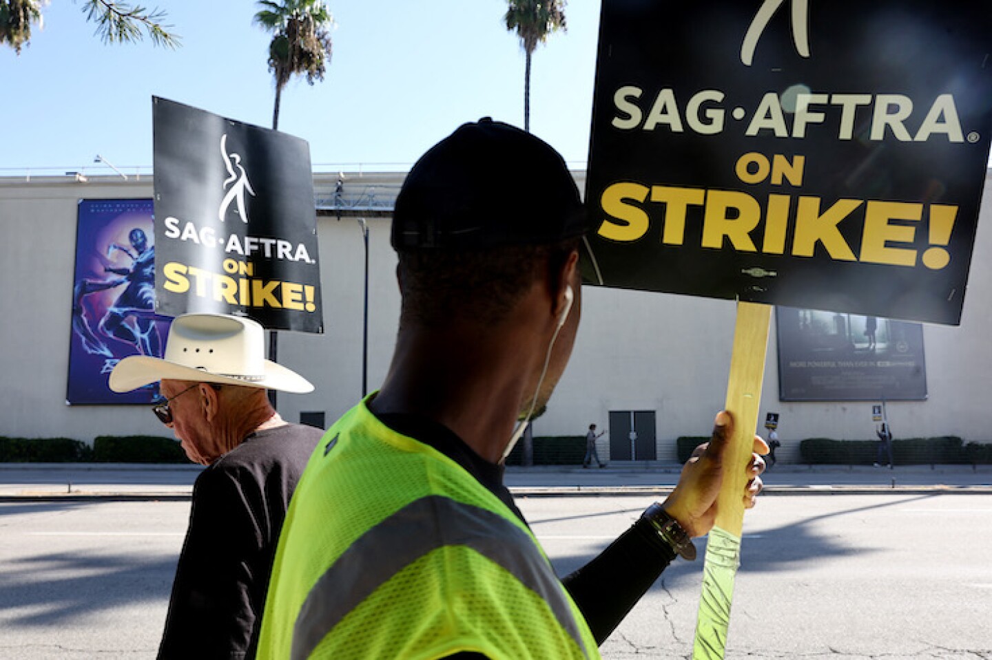 Actors Continue To Strike As Writers' Deal With Studios Nears Completion