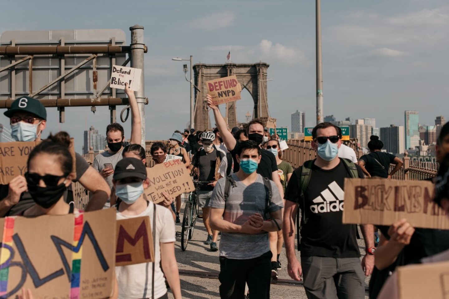 Anti-Racism Protests Held In U.S. Cities Nationwide