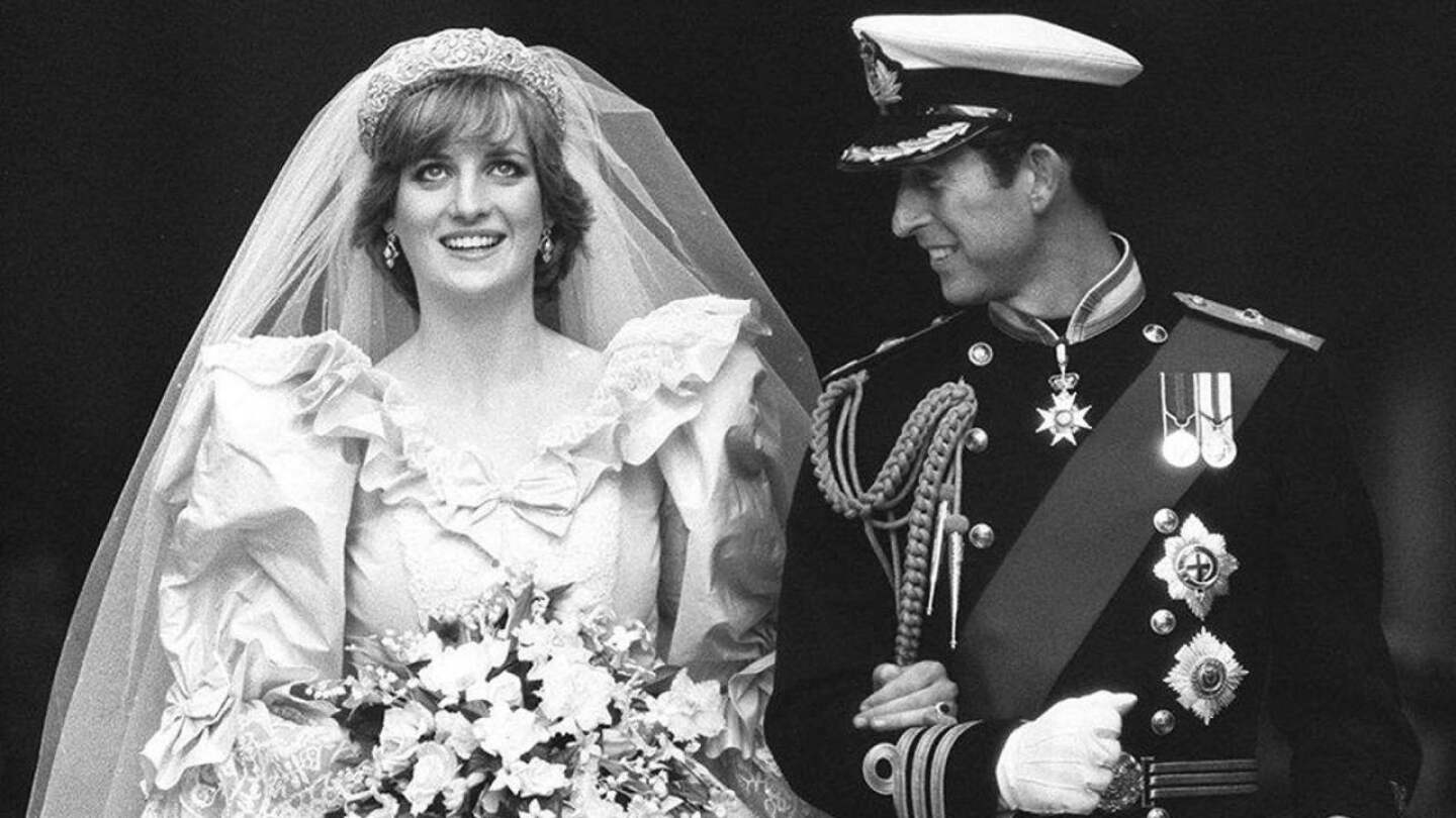 vestido de novia de Lady Di