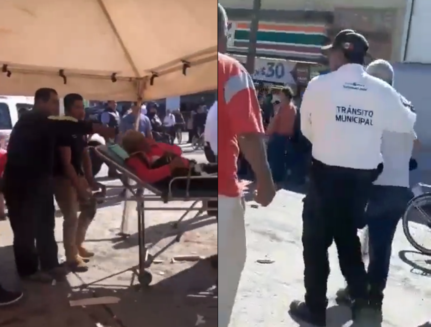 atropellan a adultos mayores