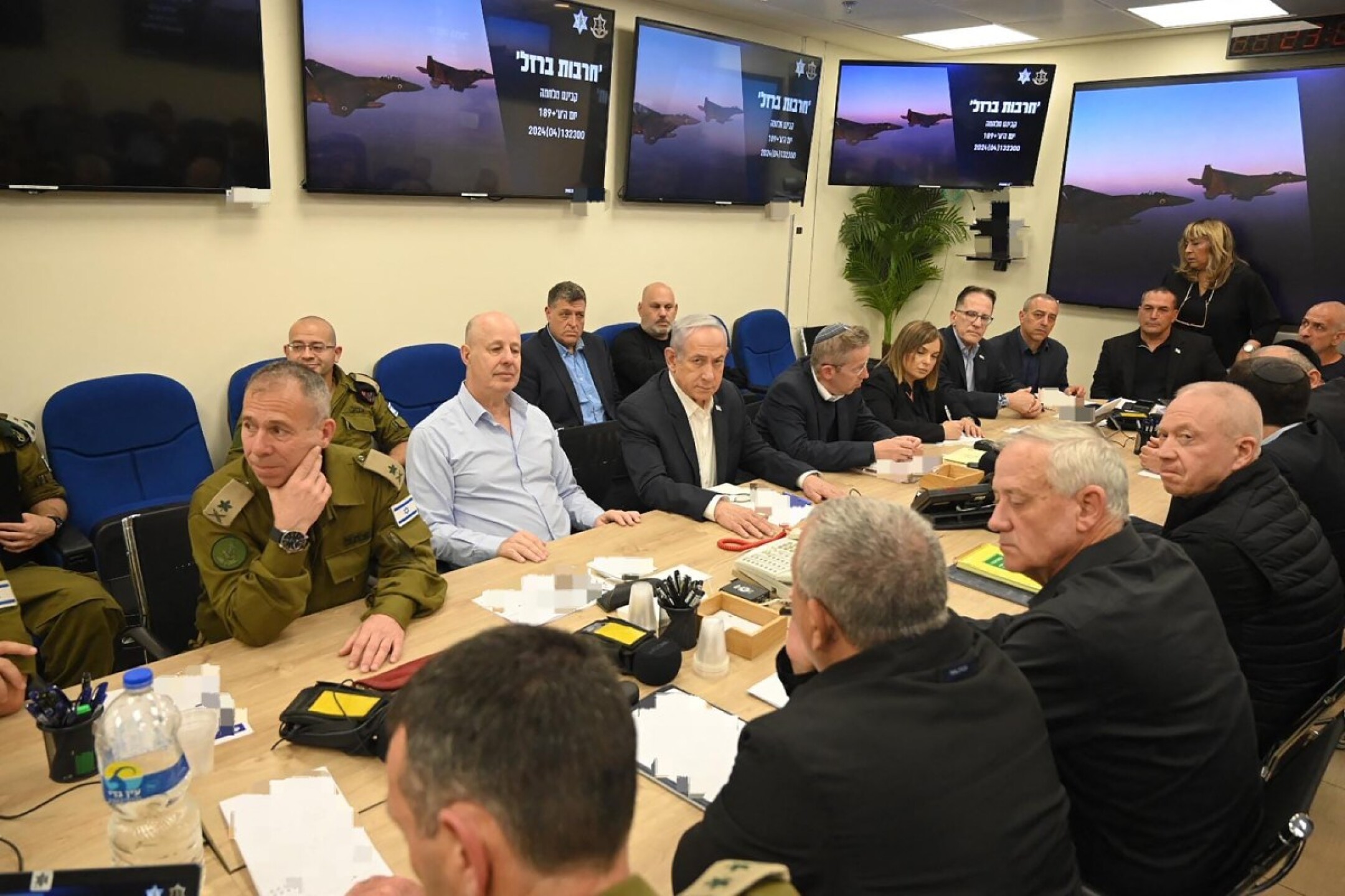 gabinete de guerra de israel