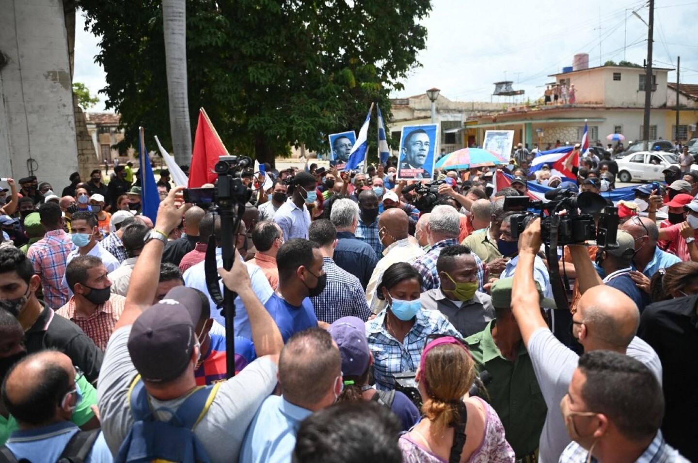 CUBA-POLITICS-DEMONSTRATION-DIAZ-CANEL