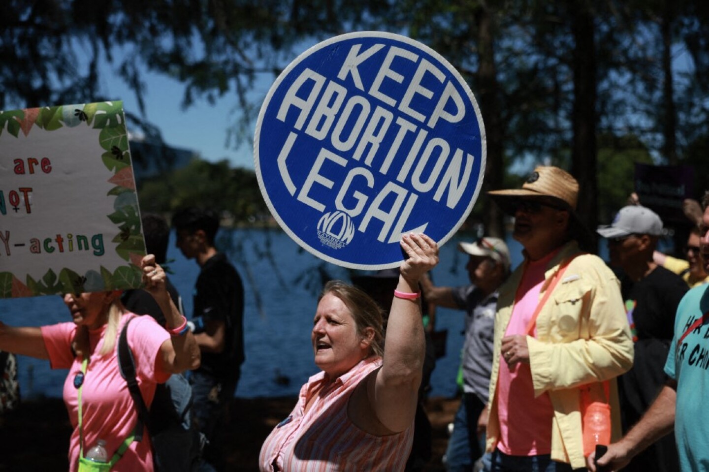 Planned Parenthood Rally To End 6-Week Abortion Ban Held In Orlando