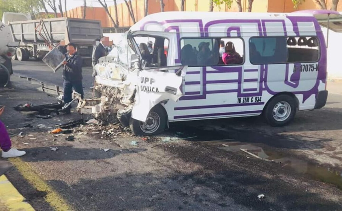 accidente Pachuca-Ciudad Sahagún