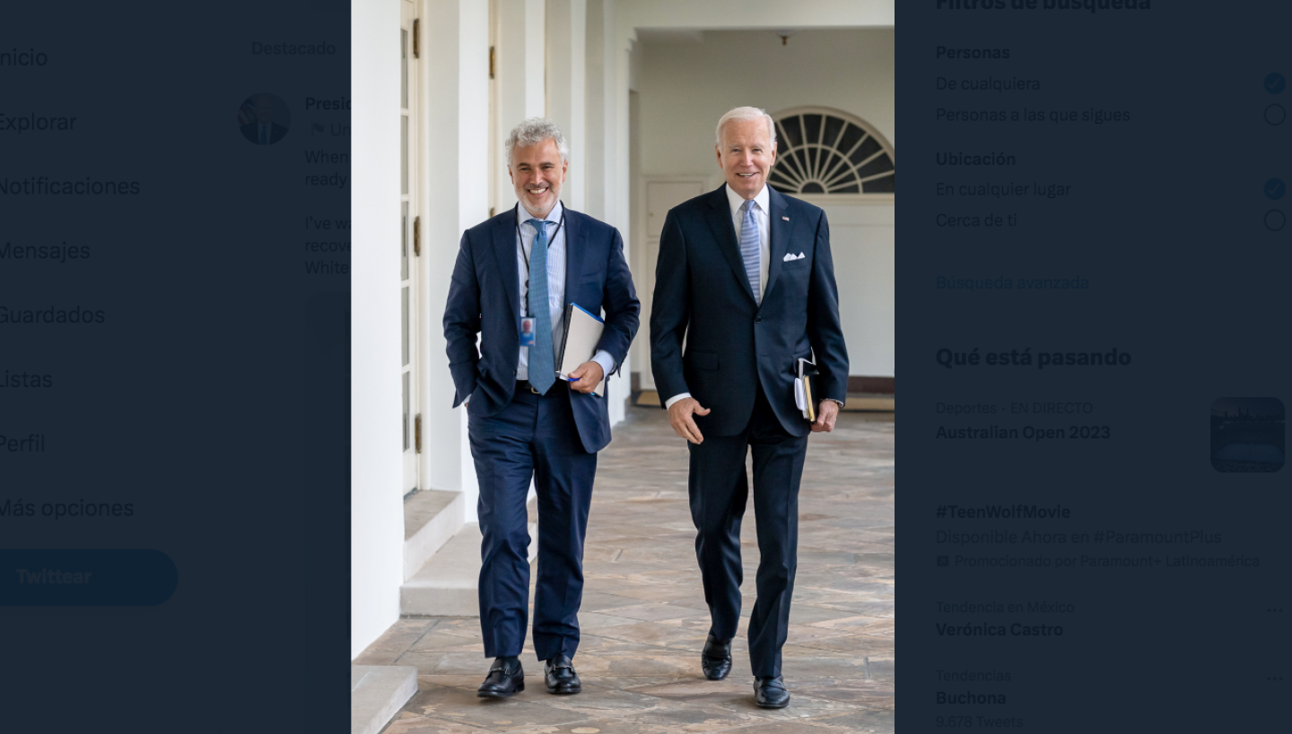 Joe Biden jefe de gabinete