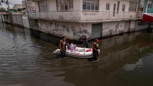 Greenpeace Chalco inundado