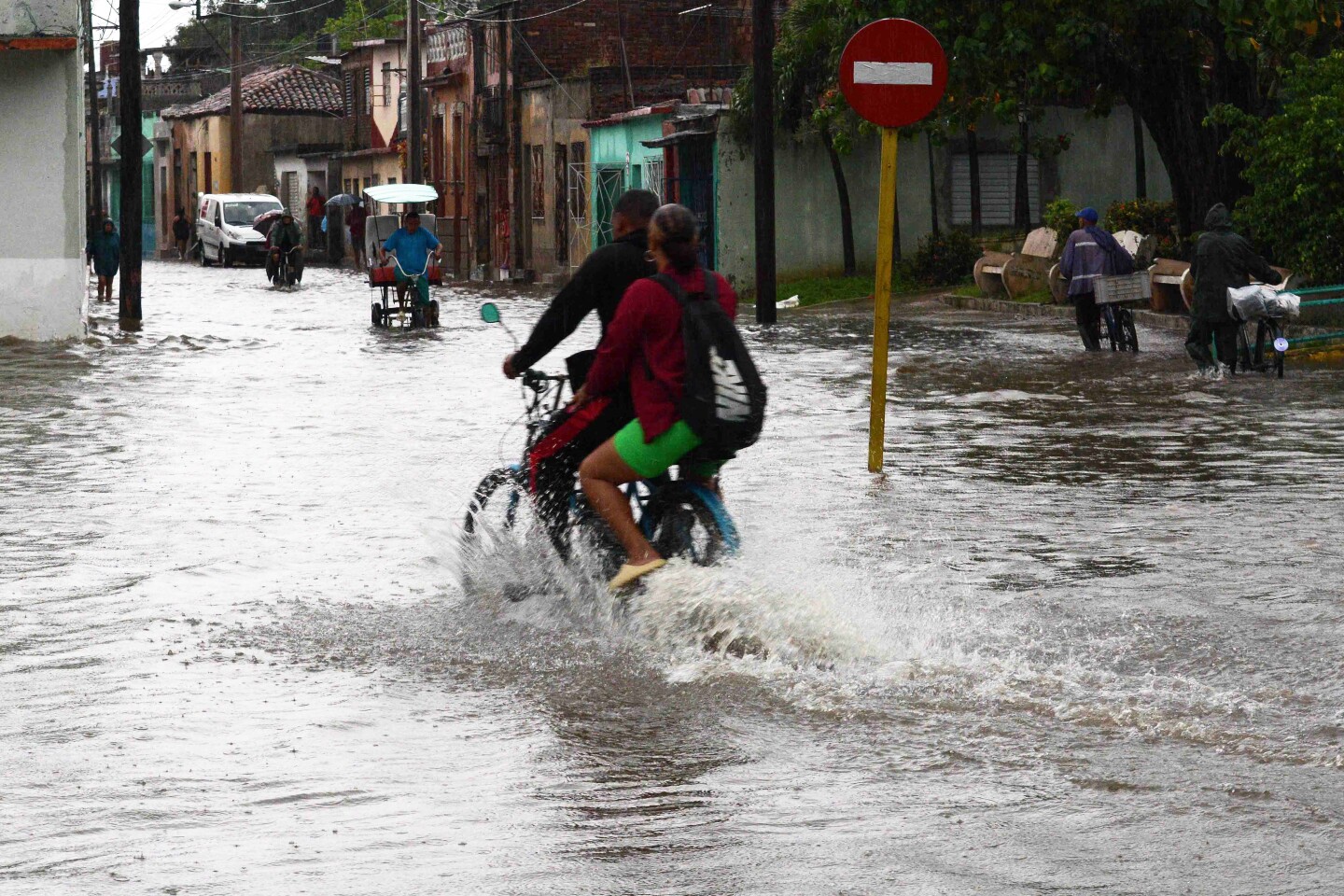 CUBA-WEATHER-FLOOD